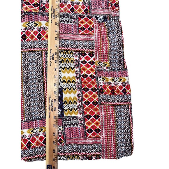 Sophie Rue Womens M Sun Dress Side Slits Round Neck Sleeveless Pockets Pullover - Picture 9 of 9